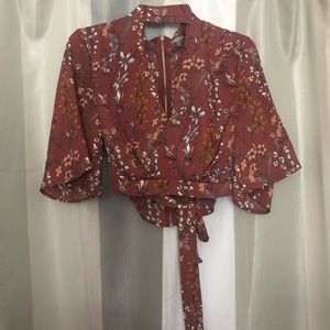 Floral blouse